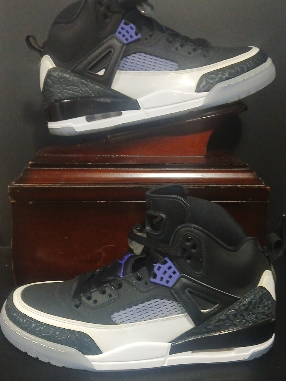 Air Jordan Spizike  "CONCORD" Mens Size-10.5  ,100%AUTHENTIC! Worn 1x LIKE NEW!